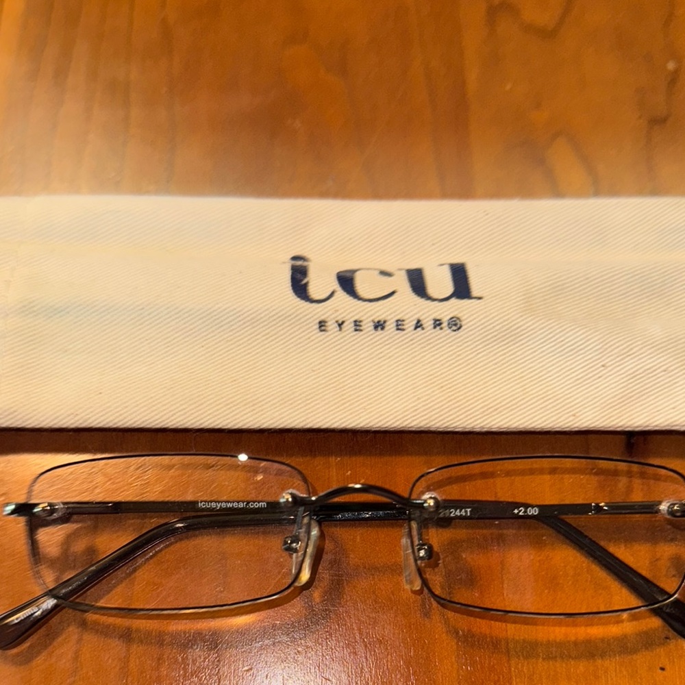 Men's Ultralight Rimless Reading Glasses